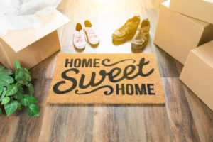 Home Sweet Home door mat